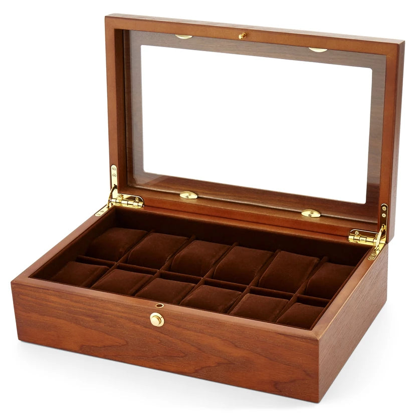 Caja Chapada en Fresno (12 Relojes)
