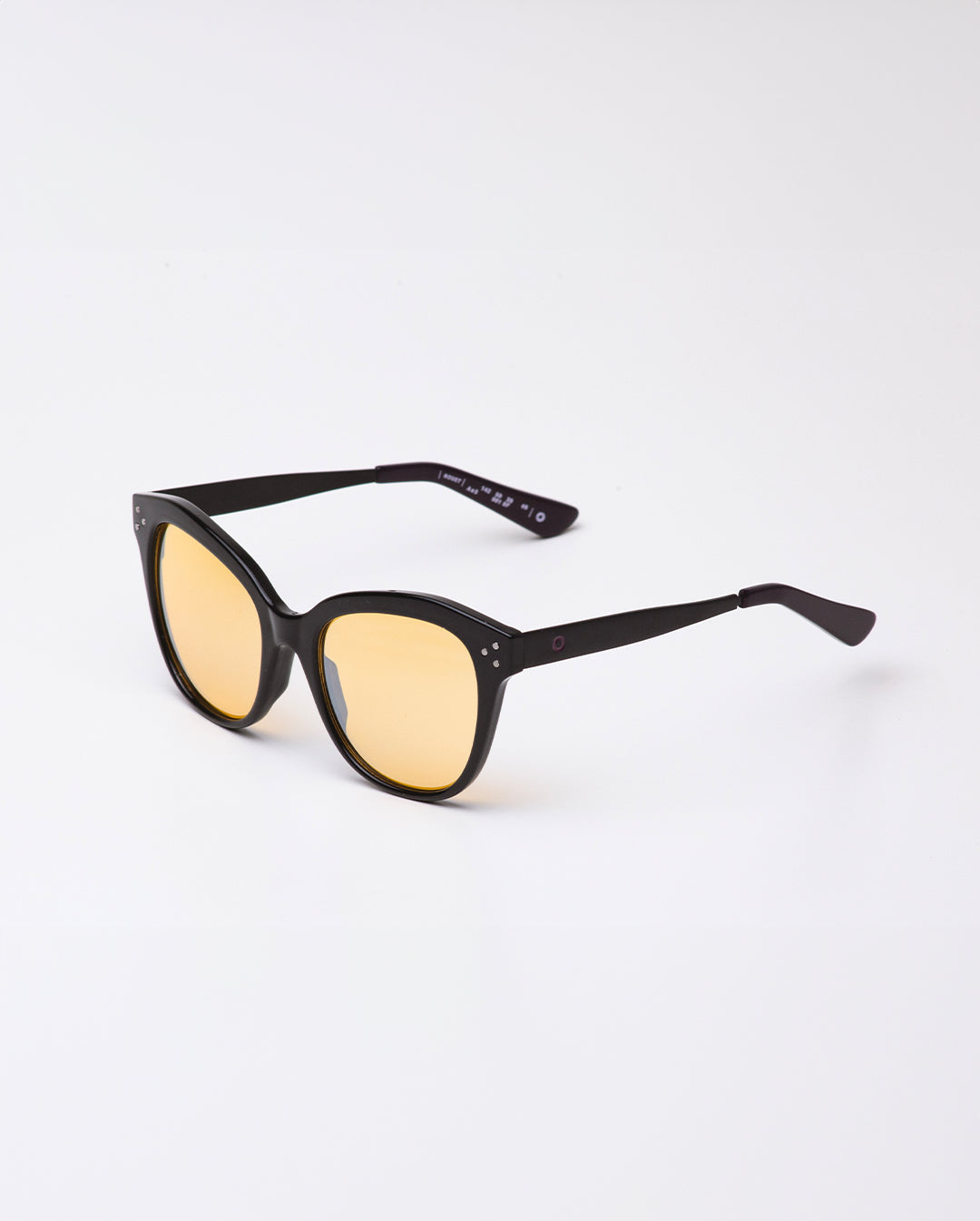 Gafas ROUET negro brillo y ocre flash