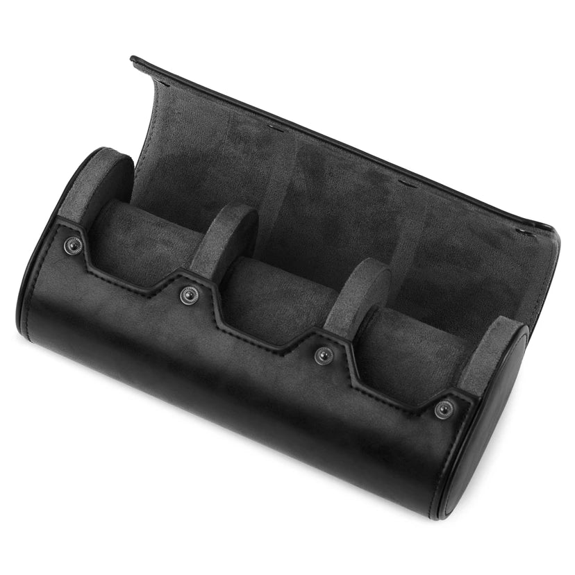 Estuche Negro Vintage (3 Relojes)