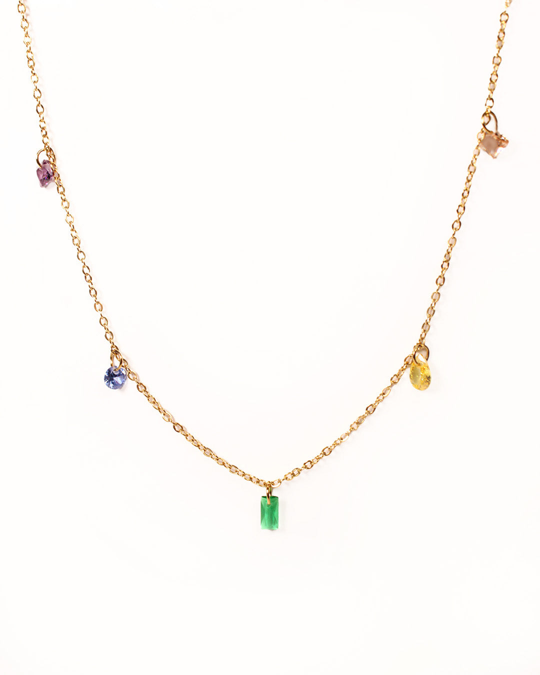 Collar Gemas de Colores