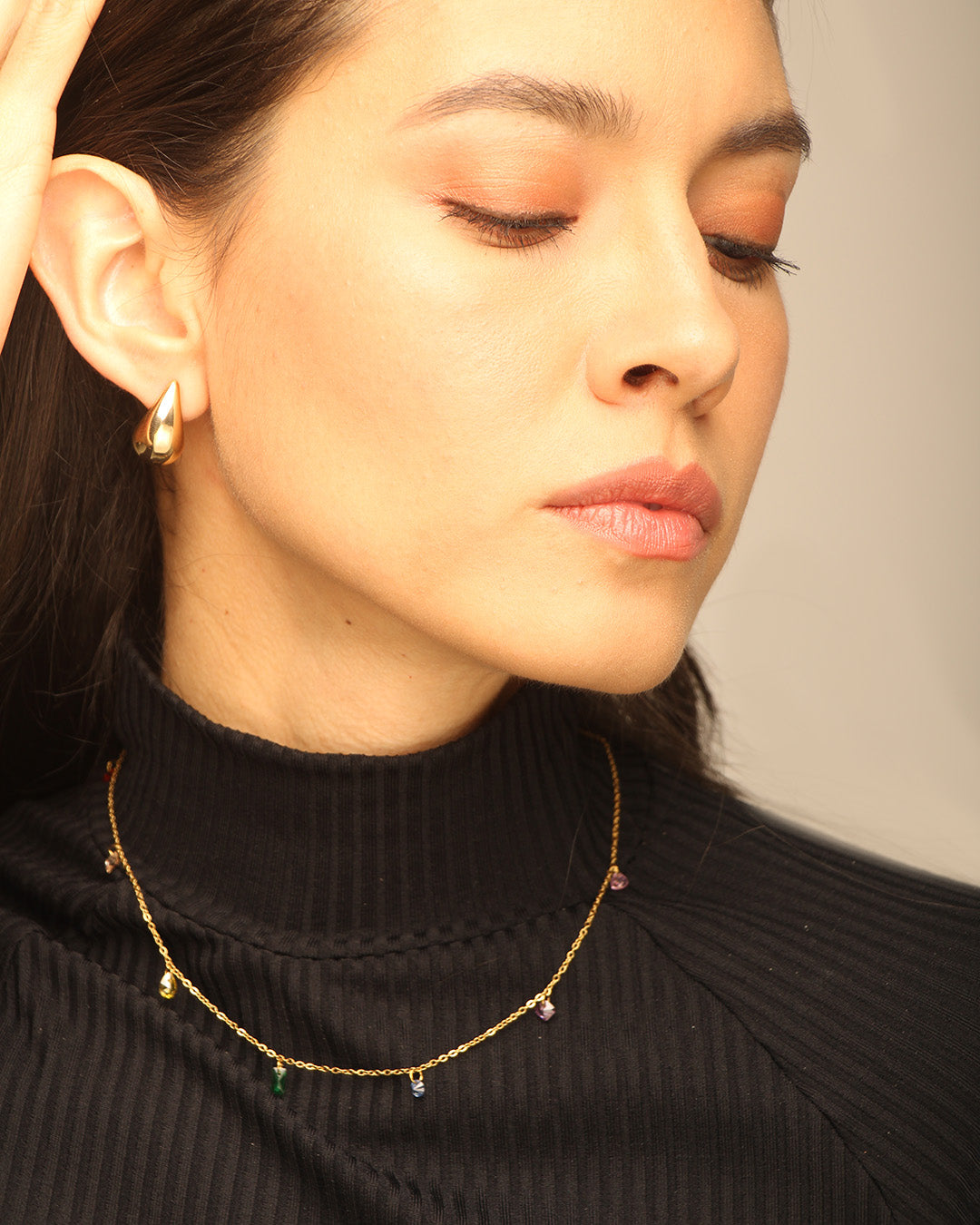 Collar Gemas de Colores