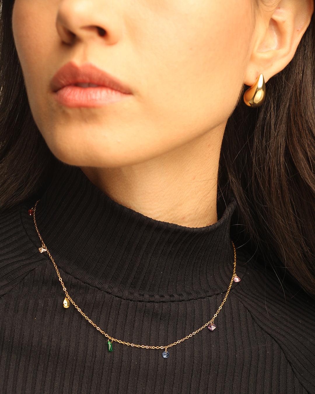 Collar Gemas de Colores