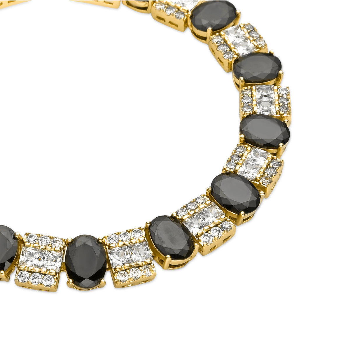 Pulsera Sauki con Circonita Onix