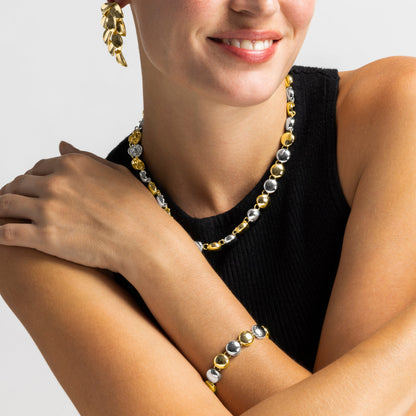 Pulsera acabado oro 18k - Vorgia